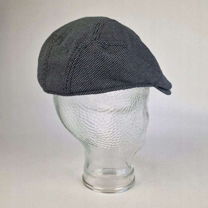 Niemiecka Płaska Czapka Jesienno-zimowa