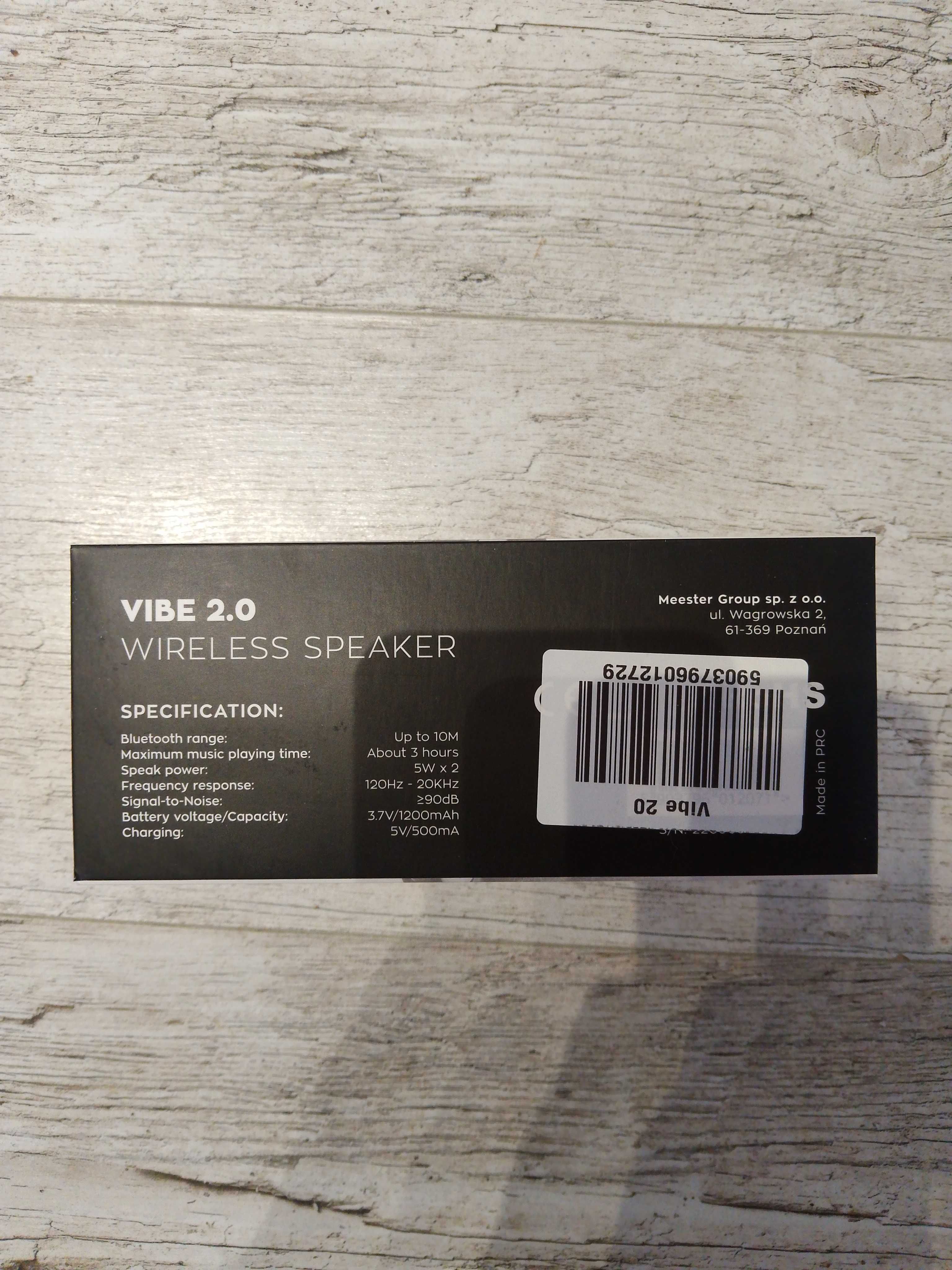 nowy głośnik bluetooth