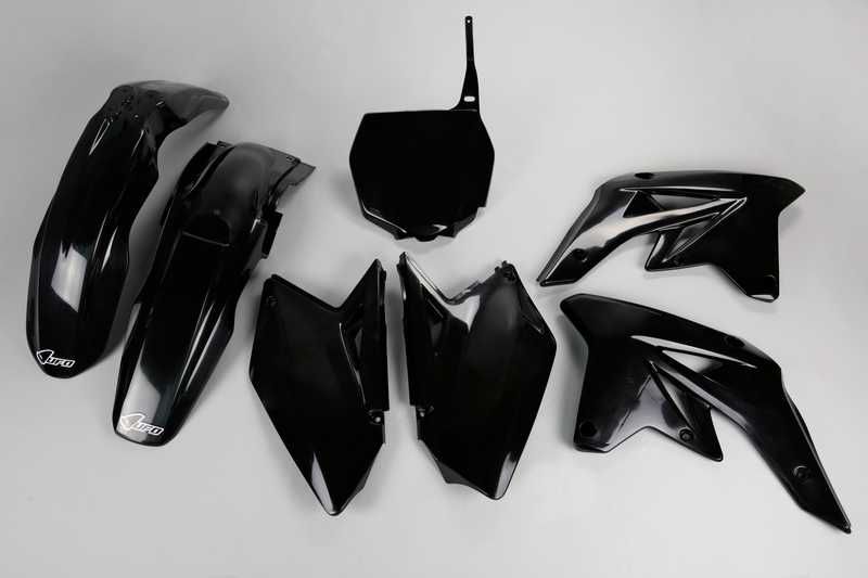 Kit de plásticos UFO preto Suzuki RMZ250 de 07a09 SUKIT407001