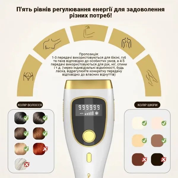 Фотоепілятор INSPIRE Sapphire XM- L011W