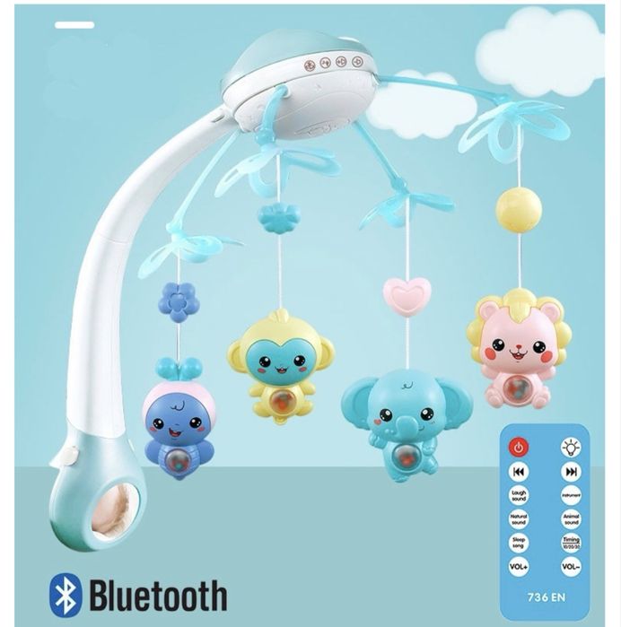 Мобіль з підсвіткою на ліжечко(карусель)