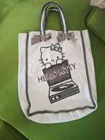 Torba Hello Kitty Bag zakupy bawełniana gratis worek
