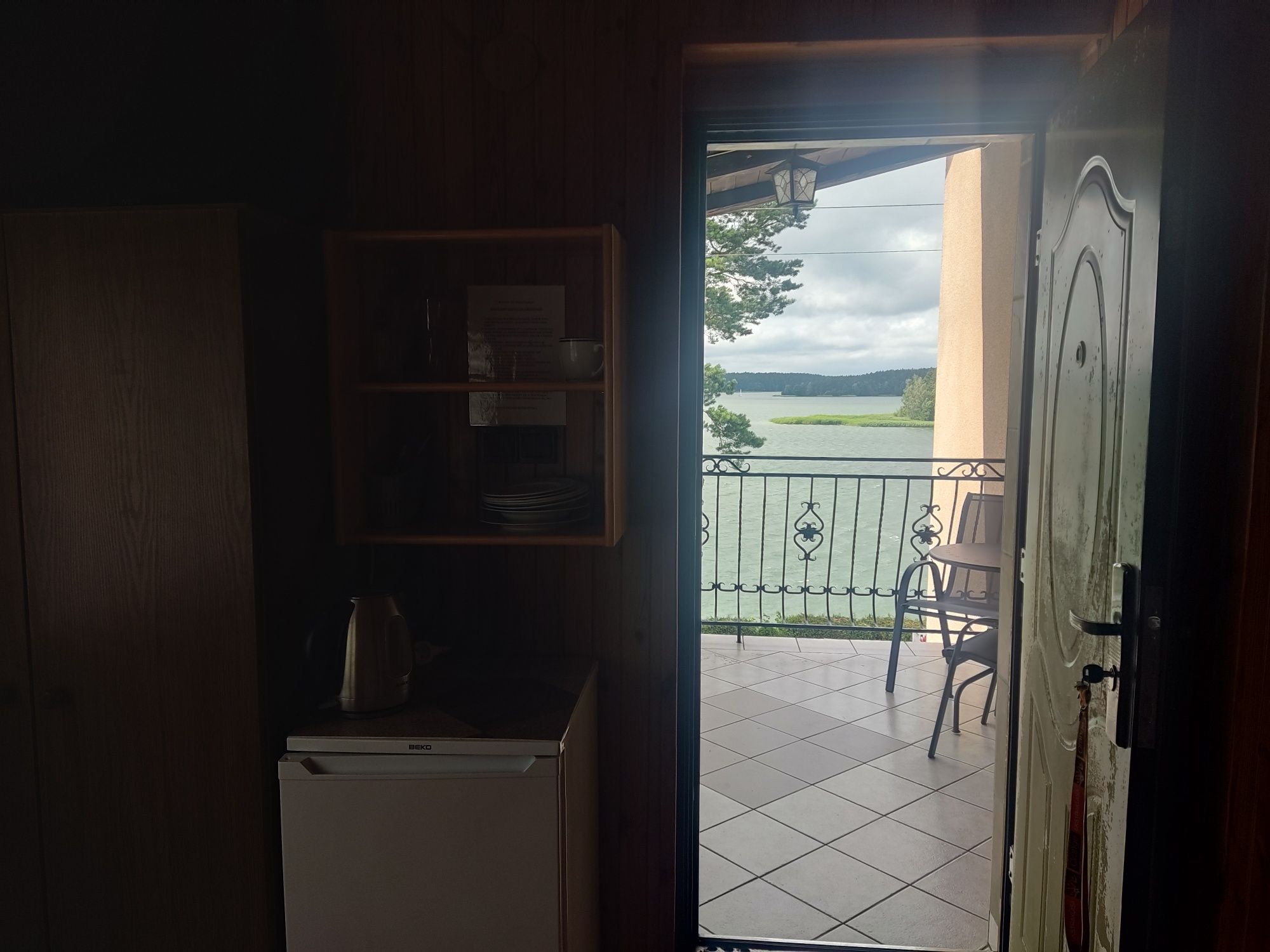 Pokój nad samym jeziorem Wdzydze Tucholskie