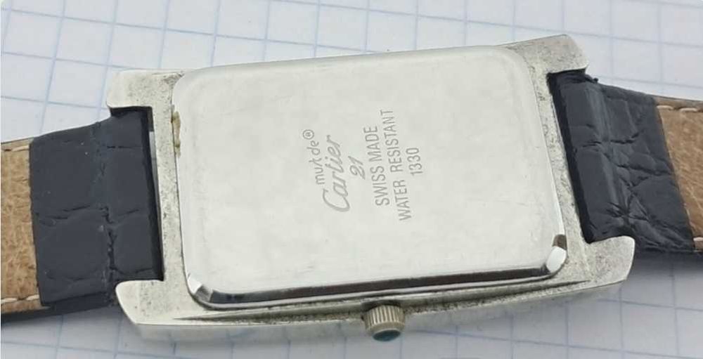 Шикарний вінтажний чоловічий годинник Cartier