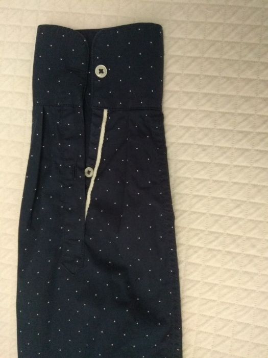 Camisa Azul Marinho Homem Mango | Tamanho XS | Slim Fit [Nova]