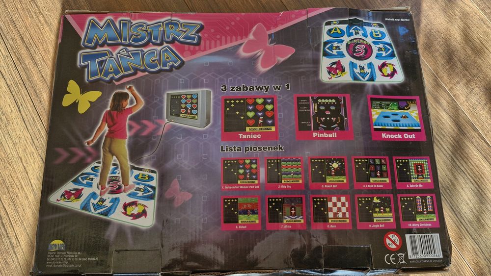 Mata taneczna Mistrz tańca do telewizora