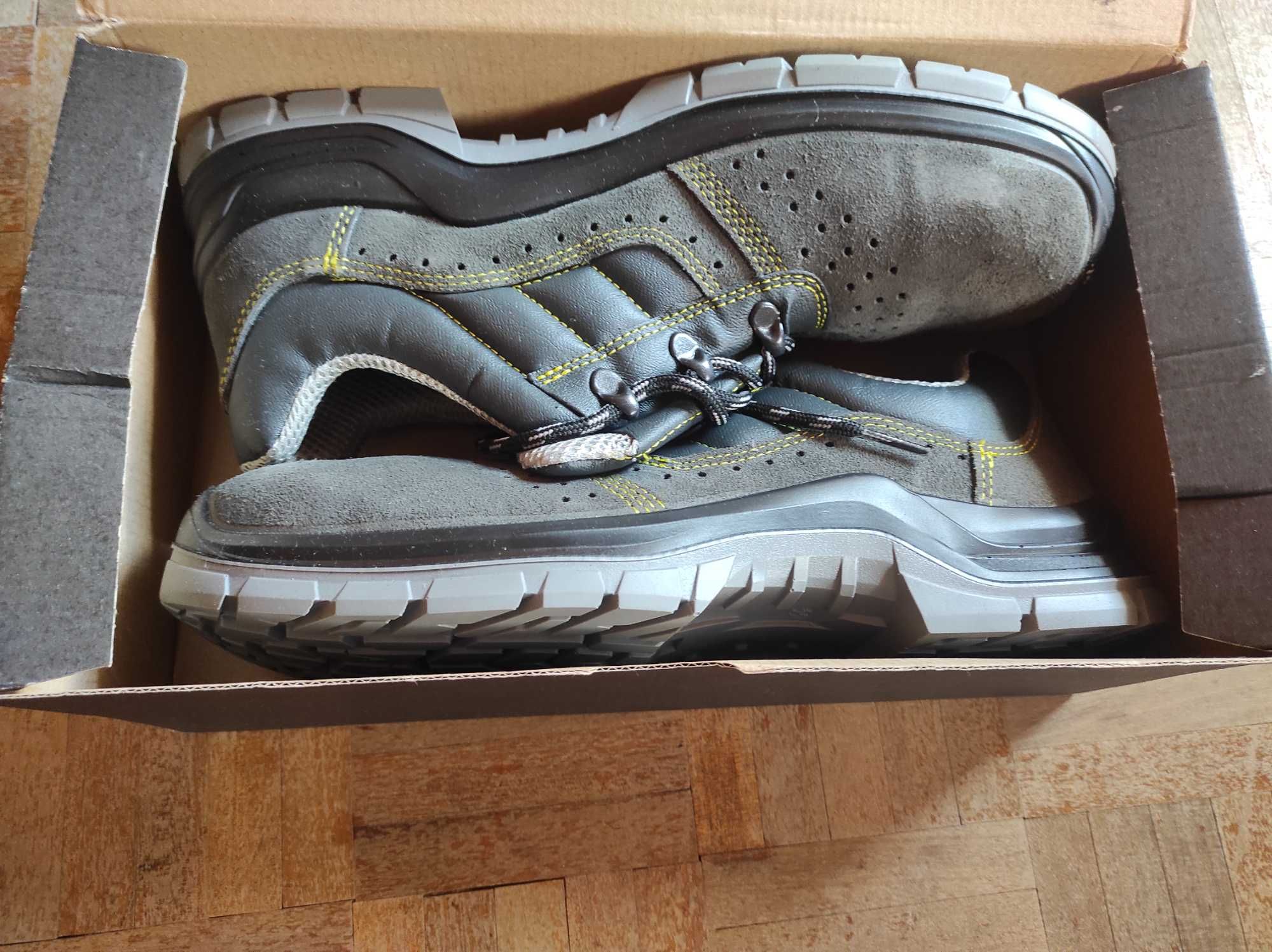 Sapatos de segurança da marca (EXENA) N43 Novo