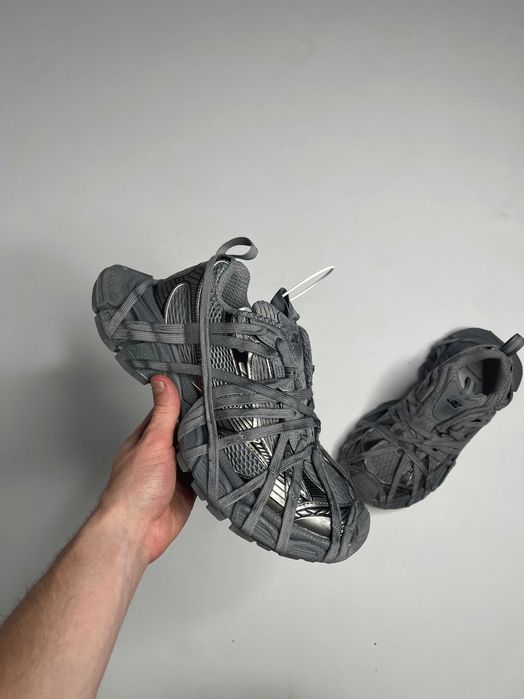Balenciaga Runner Under Armour кроссовки кеди кеды кросівки сірі 40 42