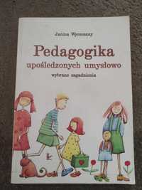 Pedagogika upośledzonych umysłowo.