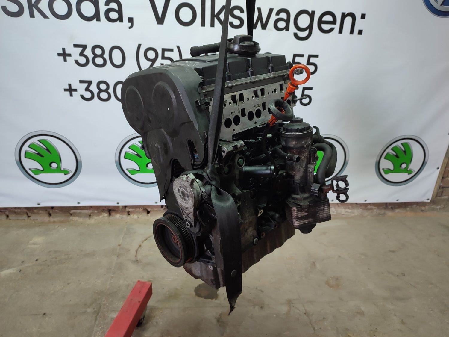 Двигун BKD 2.0 TDI 103 kw Шкода Октавія, Фольксваген  Мотор