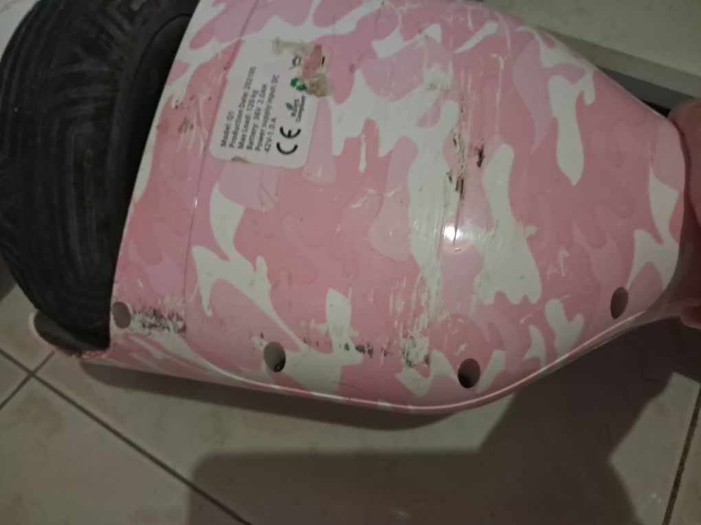 Overboar  Rosa e Branco