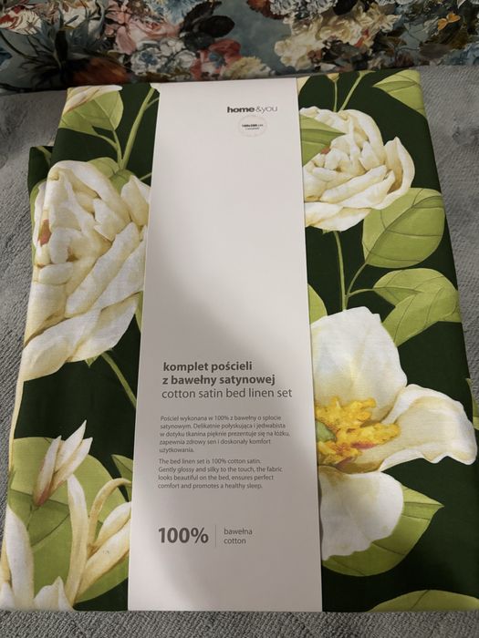 Komplet pościeli Home&You 160x200 bawełna satynowa 100%