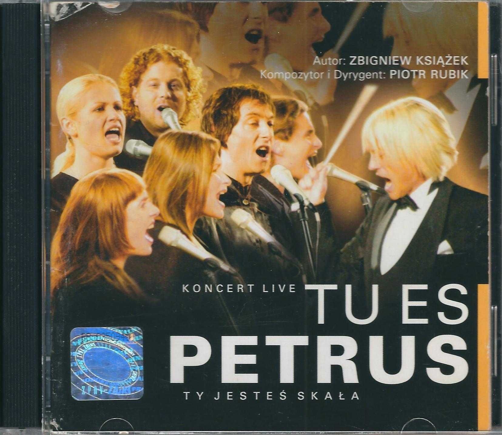 2 CD Piotr Rubik-Zbigniew Książek – Tu Es Petrus-Ty jesteś skała  2005