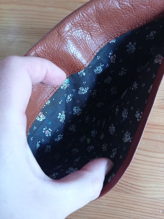 Skórzany portfel, Roxy, jak nowy