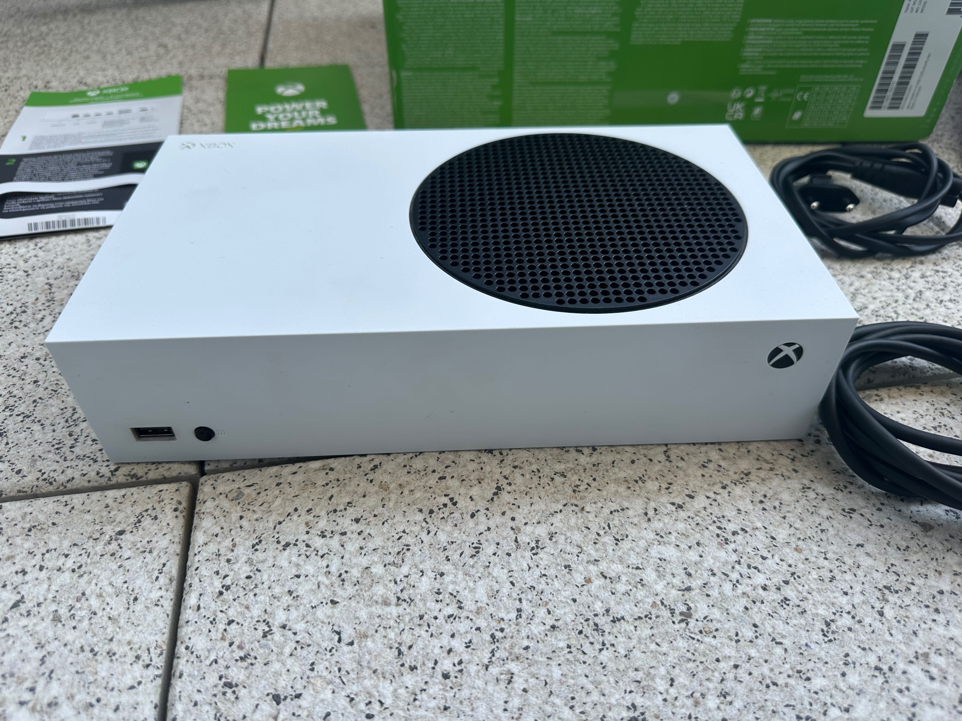 Xbox Series S, Pad Elite i Series, karton