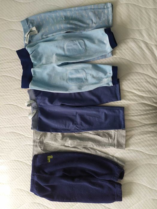 Zestaw spodni chłopięcych 80/86 cena za całość