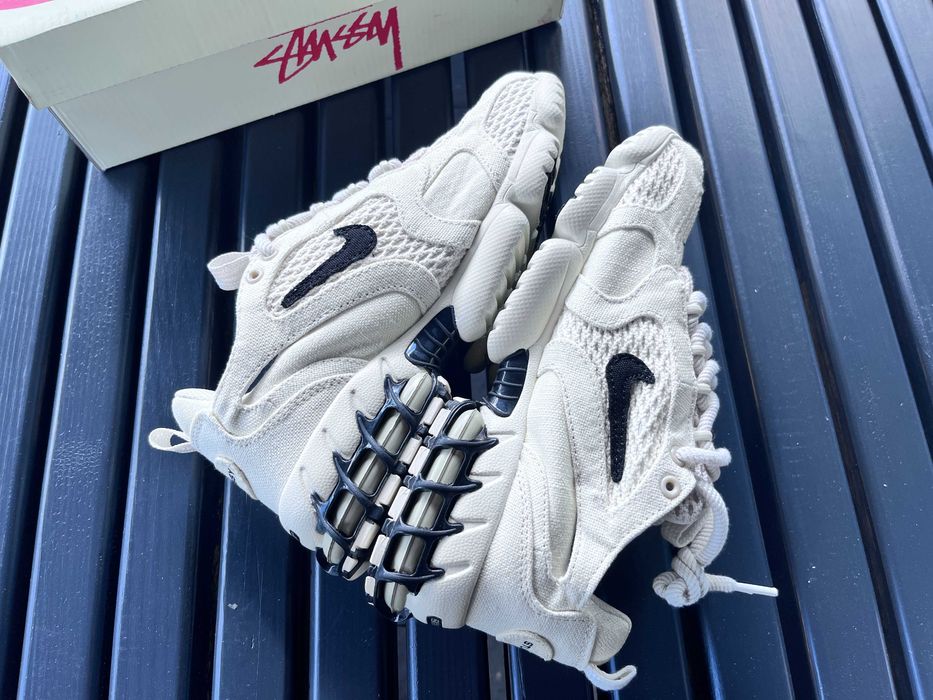 Nike x Stüssy Air Zoom Spiridon Cage 2 Fossil – Rozmiar 38