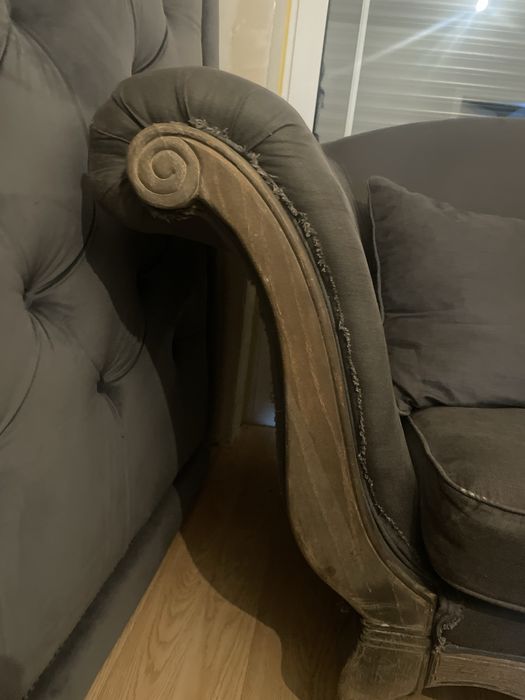Sofa w stylu ludwik