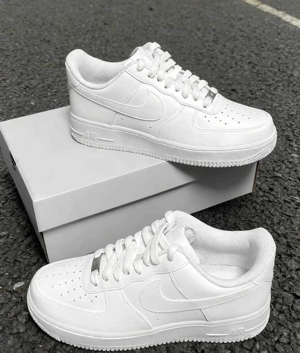 Buty Trampki NikeAir_Force_1_Low _07_White_R.37.5