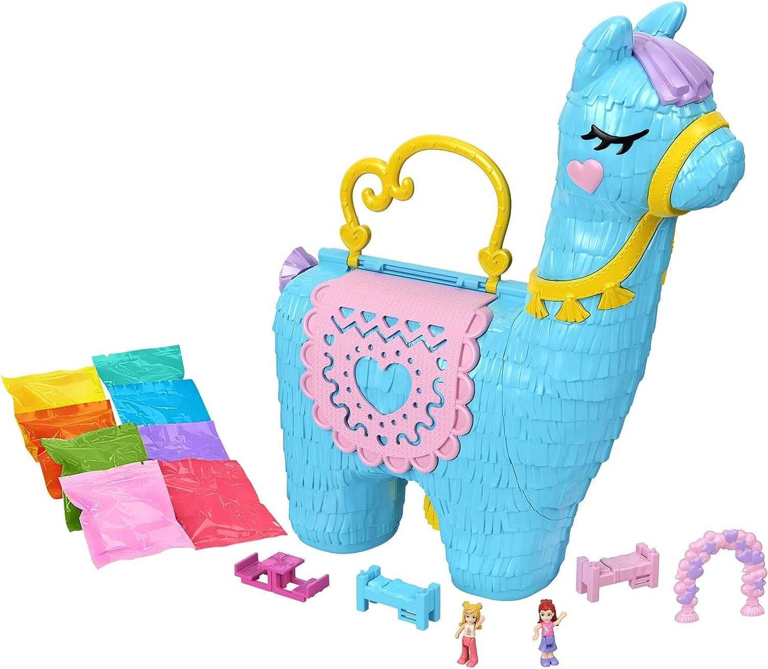 Полли покет Лама пижамная вечеринка Polly Pocket Pajama Party Llama