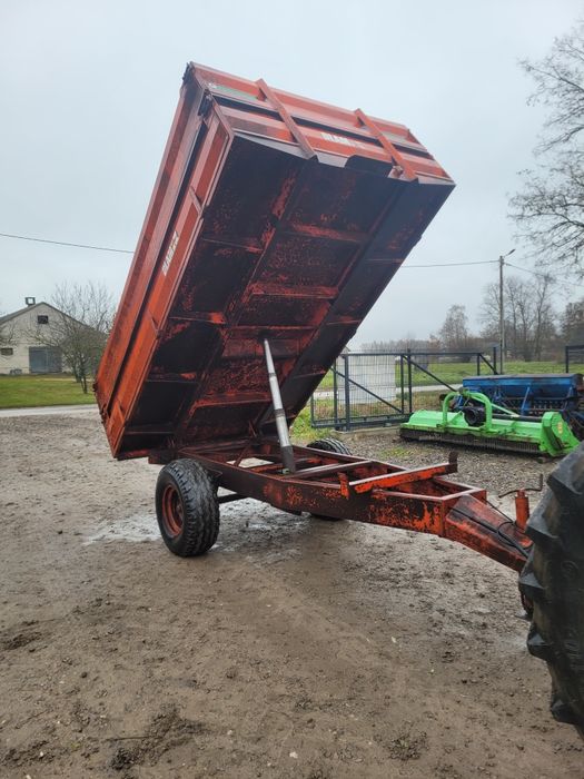 Przyczepa Rolnicza Wywrotka Fransgard 4.5tony Sprowadzona