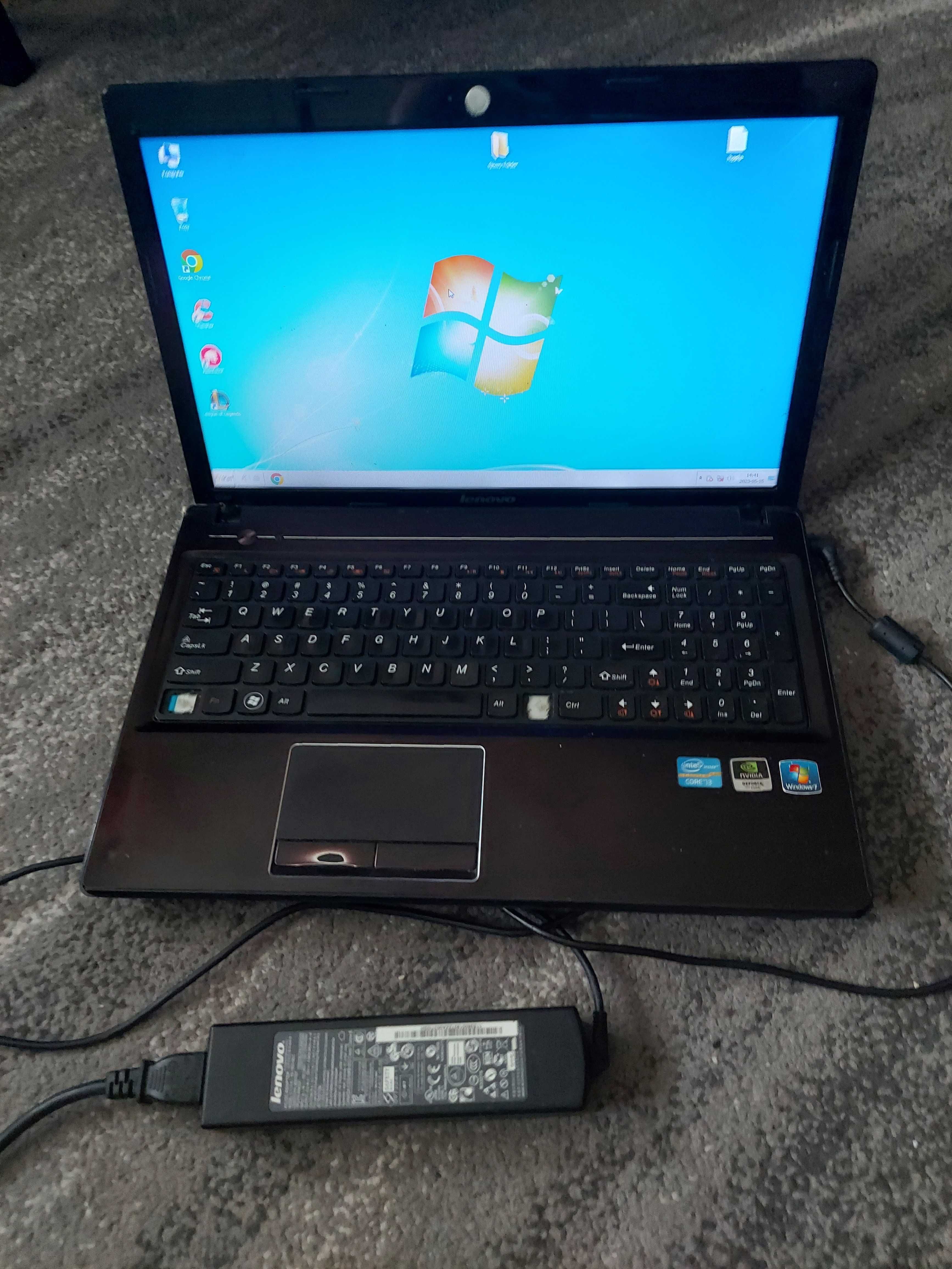 Lenovo G580 + oryginalna ładowarka