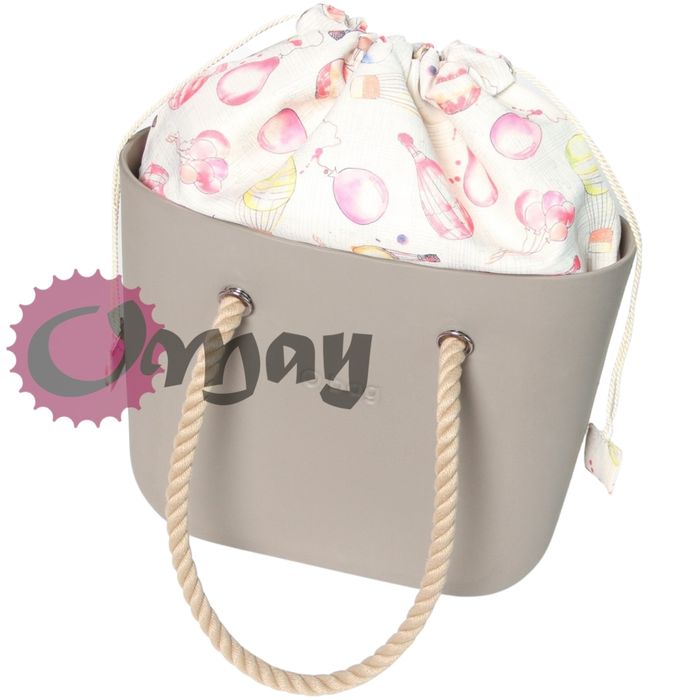 organizer OBAG STANDARD WOREK balony pudrowe 2 kieszenie komin oMay