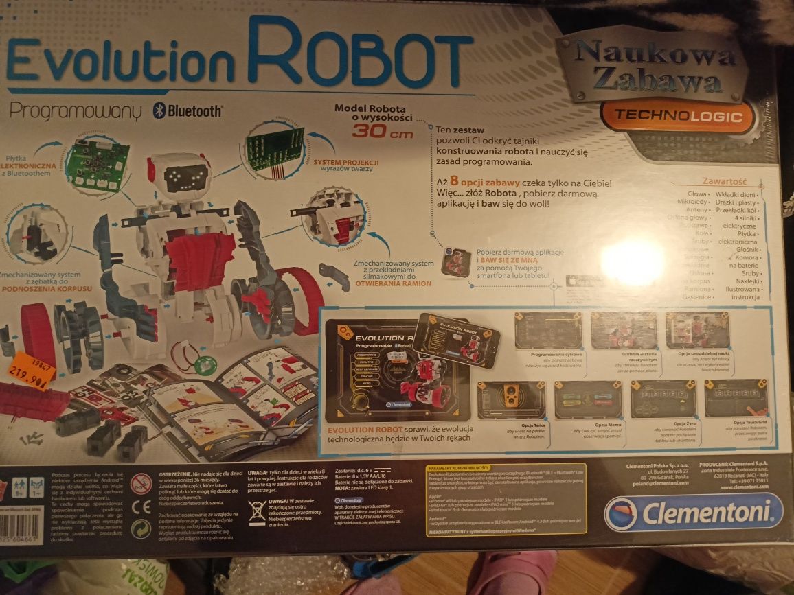 Evolution robot clementoni