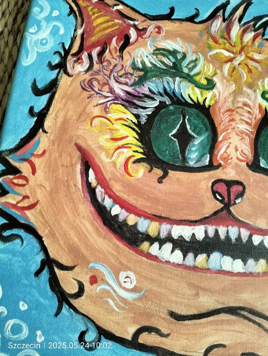 Obraz na płótnie Kot z Cheshire (z Alicji w Krainie Czarów)