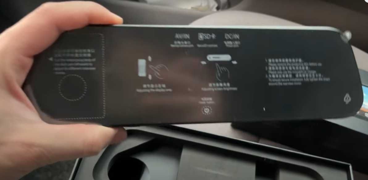 Xiaomi 70 mai Rearview Mirror Dash Cam Front + Real Cam Set S500 RC13