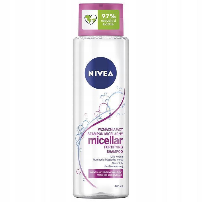 NIVEA Micelarny Szampon Wzmacniający 400ml