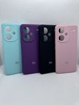 Брендовый чехол бампер для Xiaomi Redmi Note 13 Pro Plus софт тач