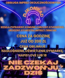 Dj na wesele i nie tylko