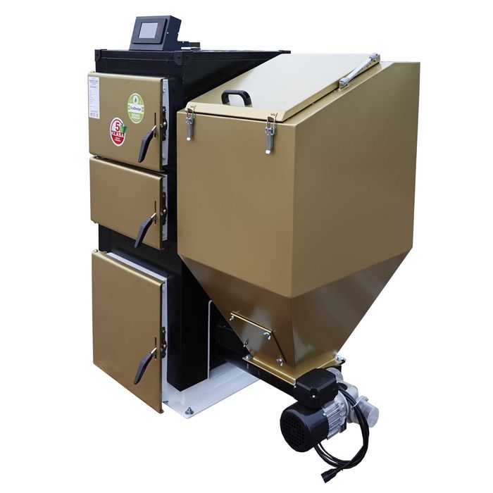 Kocioł c.o. na ekogroszek kotły z podajnikiem piece 5 klasy 50 kW