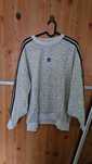 oversize bluza adidas panterka three stripes