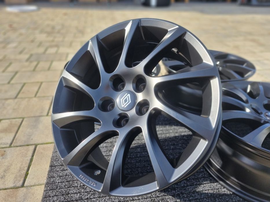 Renault 17 " Felgi alu 5x114,3 Scenic Espace Laguna Kadjar Czarne