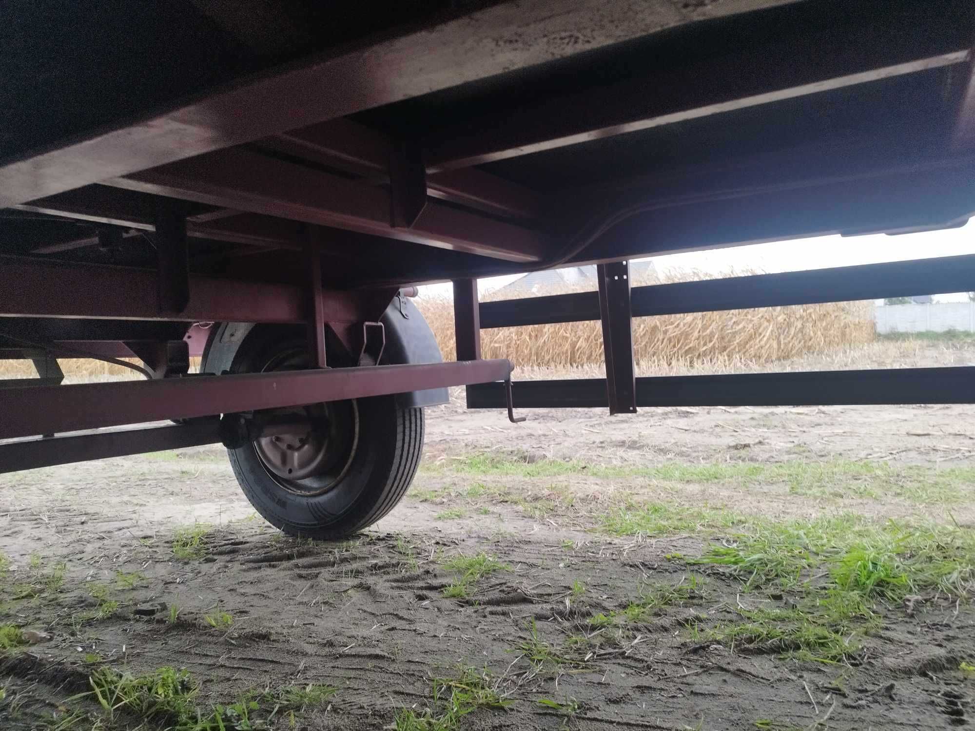 Przyczepa Müller-Mitteltal DMC 8200 kg sprowadzona z Niemiec.