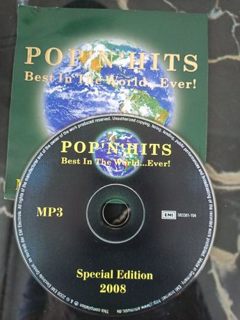 Продам диск mp3 Pop'n'hits