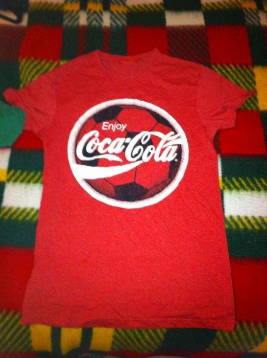 2 Tshirts Capitao America e Coca Cola