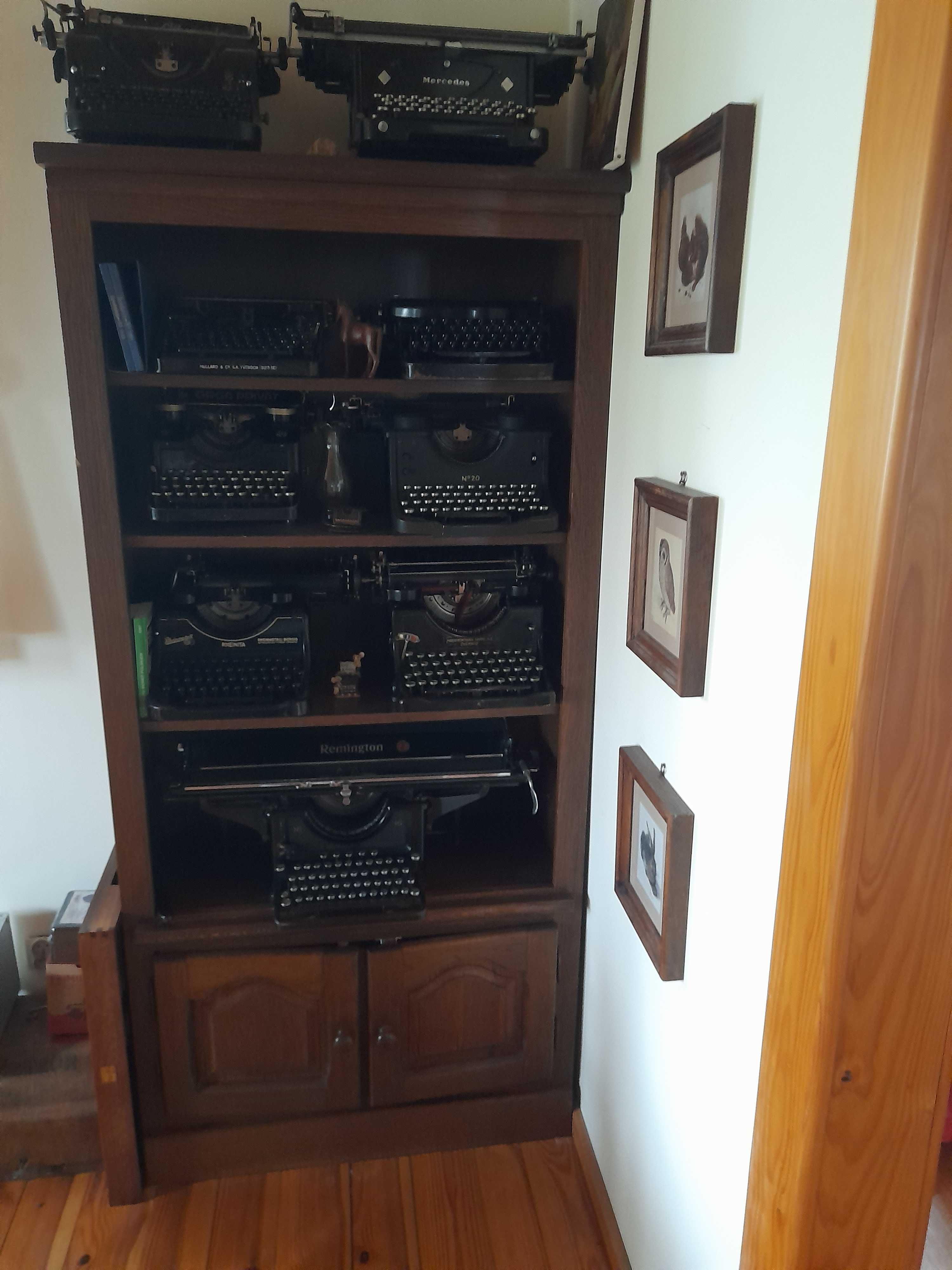Kolekcja Starych Maszyn Do Pisania