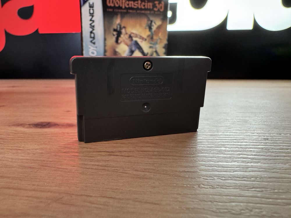 Wolfenstein 3D UKV Game Boy Advance CIB Oryginalny zestaw DB- stan