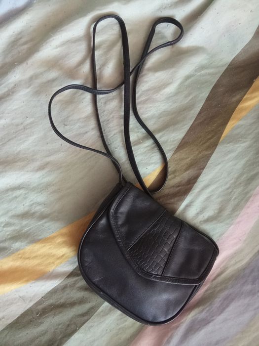 Сумочка кожаная женская