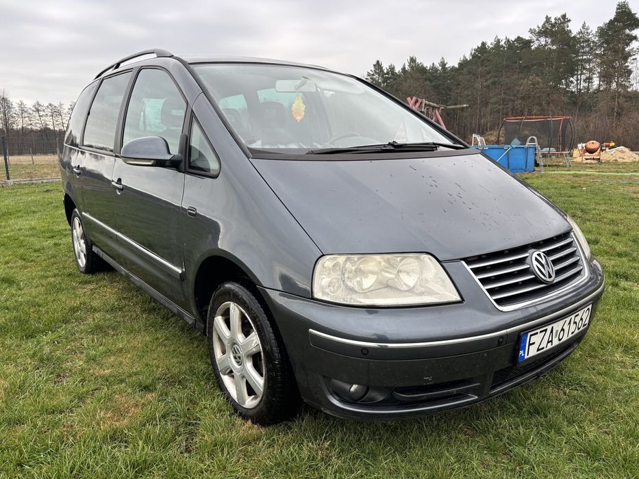 Volkswagen Sharan lift 2.0 TDI 140km, 7-foteli,2006r. NAVI,opłaty 2026