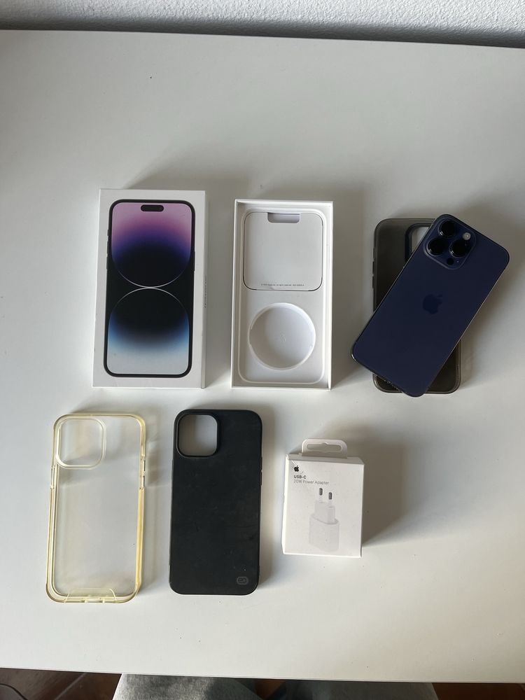 iPhone 14 Pro Max 128Gb (C/Caixa e acessorios)