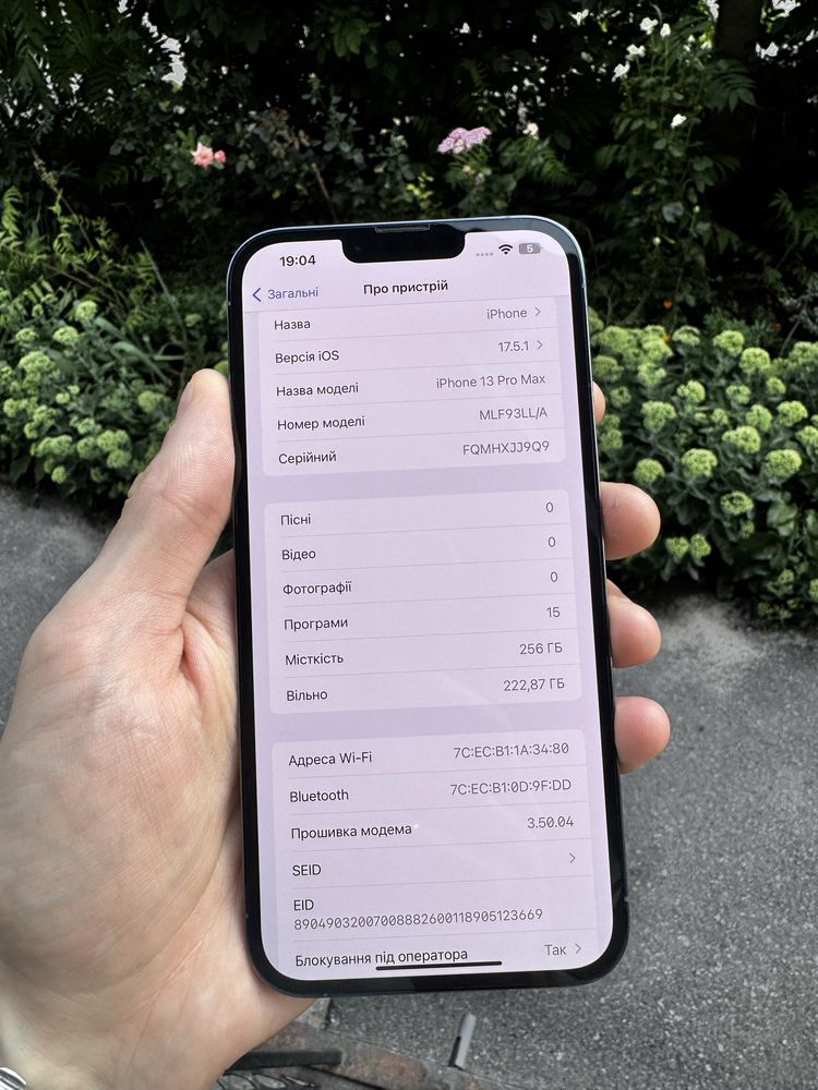 iPhone 13 Pro Max 256 Blue Rsim