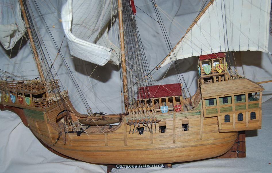 Model żaglowca Caracca Atlantica Skala: 1:54 okrętu statku