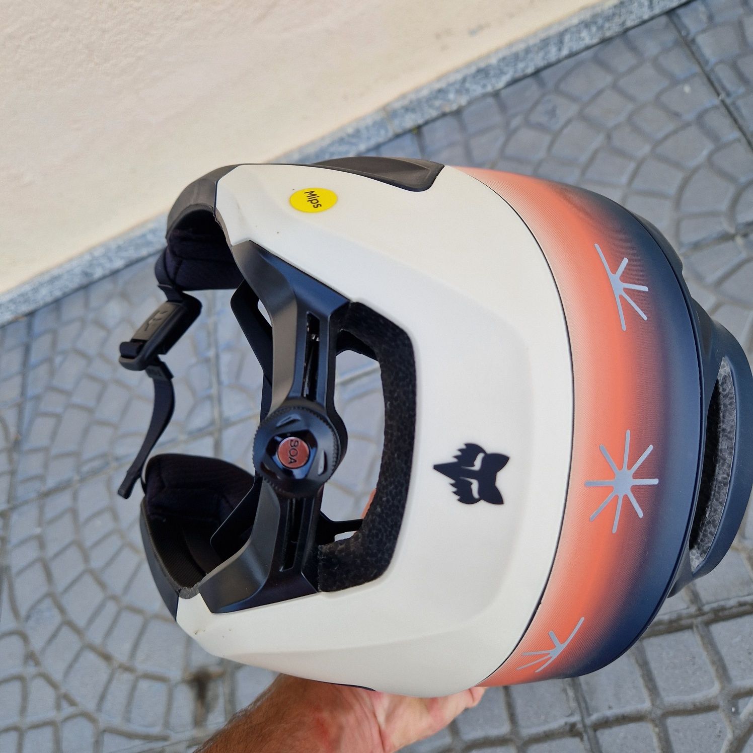 Capacete fox dropframe pro