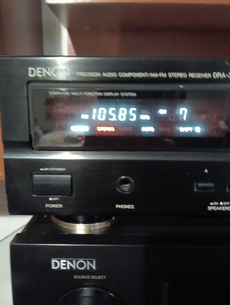 Amplituner Denon+kolumny podłogowe