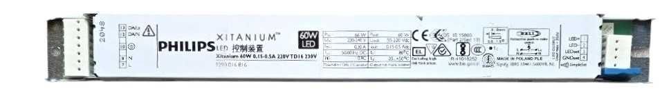 новий Лед драйвер Philips Xitanium  60W, 0.15-0.5A, 220V, TD16 230V