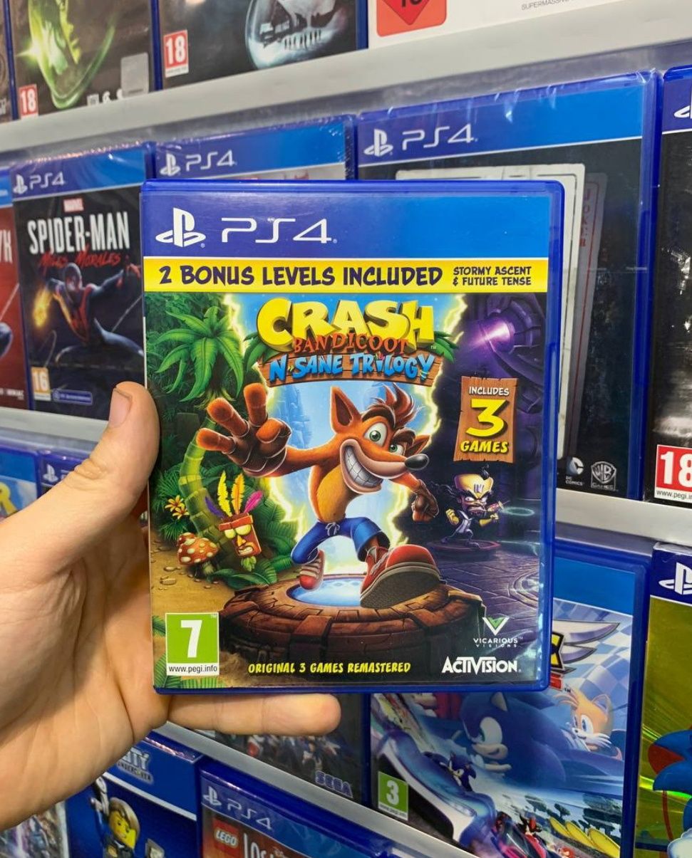 Crash Bandicoot Trilogy, Ps4, Ps5 igame
